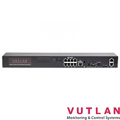 Monitoring unit 19" 1U; 8x analog; 1x CAN; 32x dry contact inputs (Vutlan VT855t)