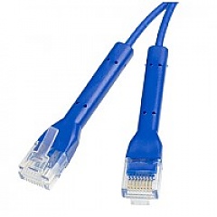 Patch cable UTP cat. 6a, 1.5 m, blue, LSOH, ultra-flex
