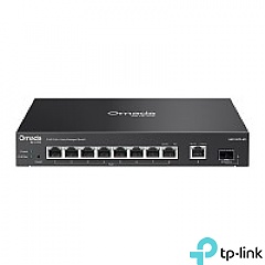 Managed switch, 8x 2,5G, 2 slide-in 10G SFP+ slot, PoE++, 19" (TP-Link ES210XPP-M2)