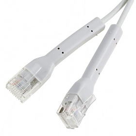 Patch cable UTP cat. 6a, 1 m, grey, LSOH, ultra-flex