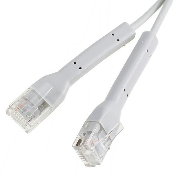 Patch cable UTP cat. 6a, 0.5 m, grey, LSOH, ultra-flex 