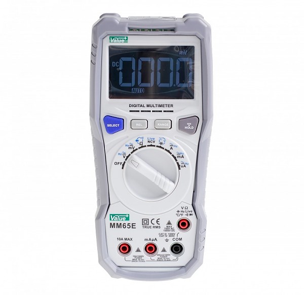 MM65E - Digital Multimeter with autorange and True RMS 