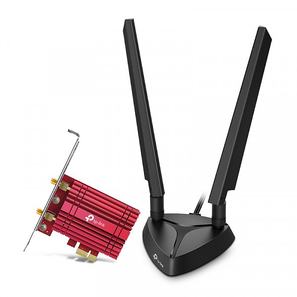 TP-Link Archer TXE75E, 5400Mbps Wireless Tri Band PCI-Express AXE5400, Wi-Fi 6E, Bluetooth 5.3