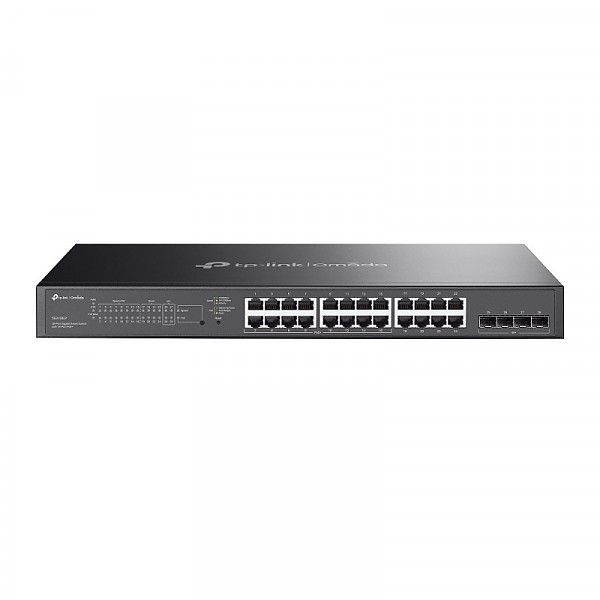 TP-Link SG2428LP, Smart switch,  24x 10/100/1000 RJ-45, 4x SFP, PoE+, 19"