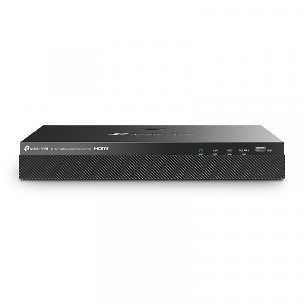 16 Channel Network Video Recorder PoE+ (TP-Link VIGI NVR2016H-16P) 